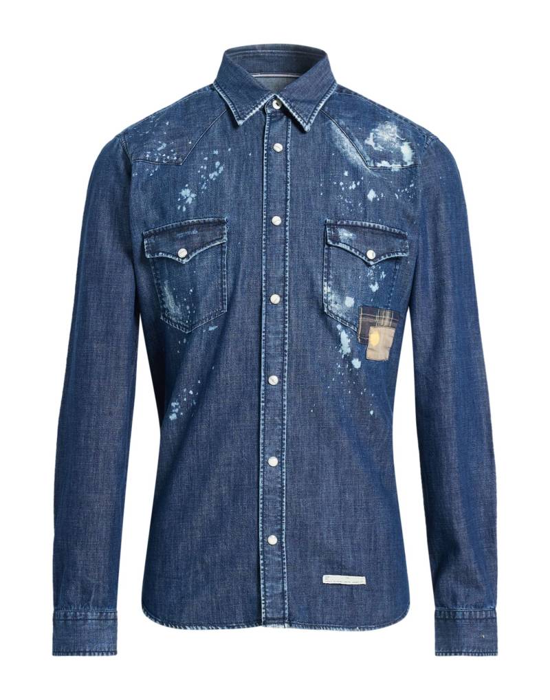 TINTORIA MATTEI 954 Jeanshemd Herren Blau von TINTORIA MATTEI 954