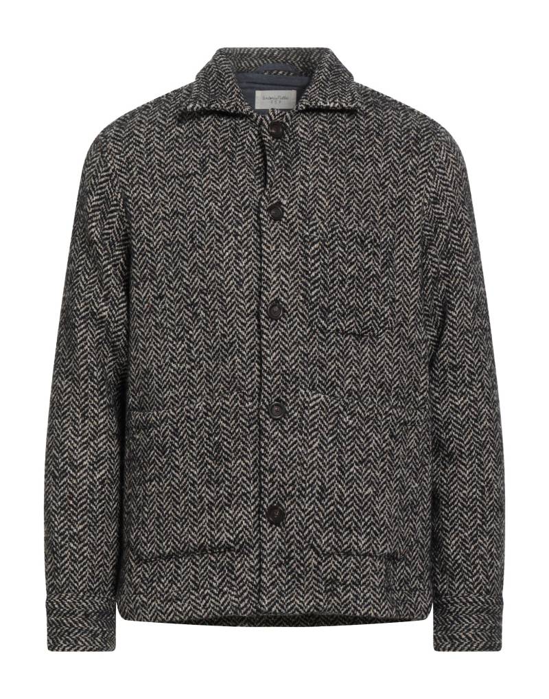 TINTORIA MATTEI 954 Mantel Herren Schwarz von TINTORIA MATTEI 954