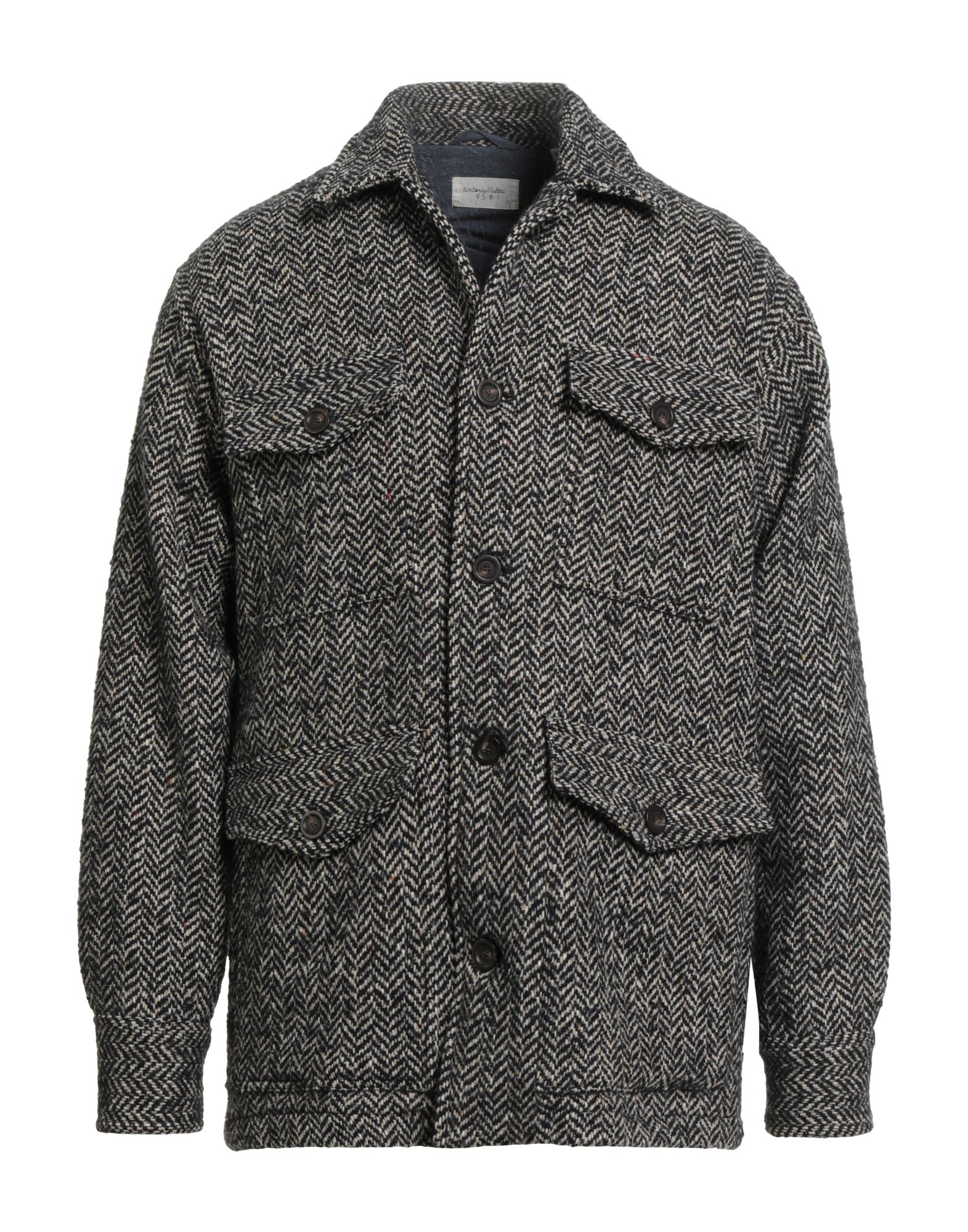 TINTORIA MATTEI 954 Mantel Herren Schwarz TINTORIA MATTEI 954 Mantel Herren Schwarz von TINTORIA MATTEI 954