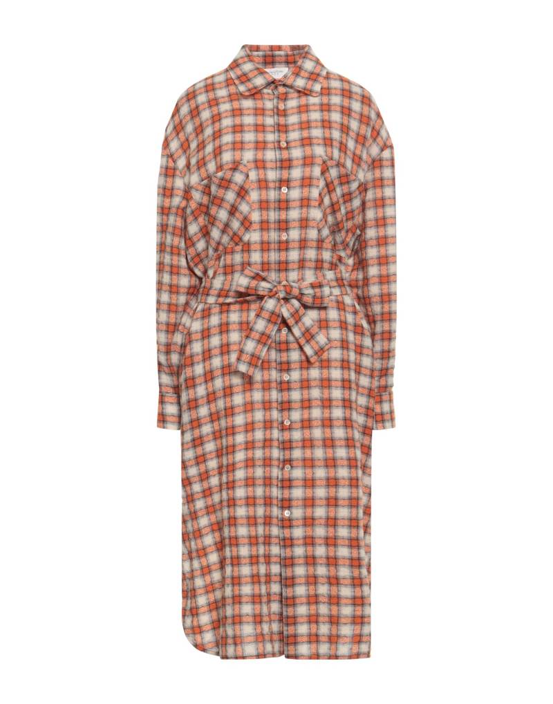 TINTORIA MATTEI 954 Midi-kleid Damen Orange von TINTORIA MATTEI 954