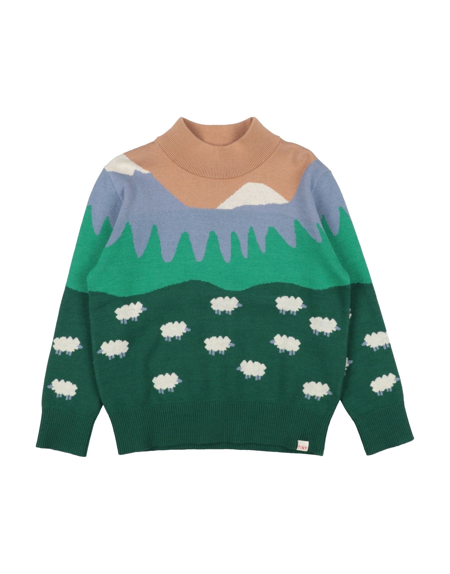 TINYCOTTONS Rollkragenpullover Kinder Grün von TINYCOTTONS