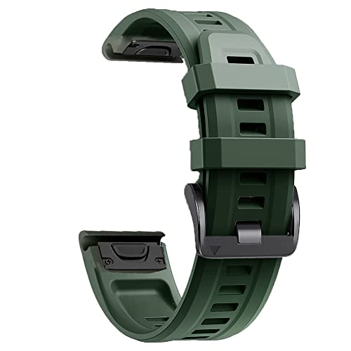 TIOYW 20 mm Silikon-Schnellverschluss-Armband für Garmin Fenix 7S 6S Pro 5S Plus Instinct 2S Smart Watch Easyfit Armband Correa, 20mm Instinct 2S, Achat von TIOYW