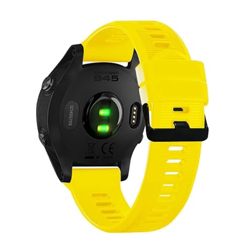 TIOYW 22 mm Uhrenarmband für Garmin Forerunner 945 935 Fenix 5 Plus Fenix 6, Silikon-Smartwatch-Armband, Outdoor-Sport, wasserdicht, 22 mm, Achat von TIOYW