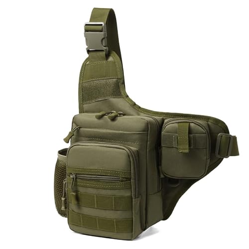 TIOYW Camping Klettern Tasche Brusttasche für Herren Radfahren Wandern Reisen Outdoor Sport Taktische Crossbody Molle Angeln Taille Bauchtasche, armee-grün, Einheitsgröße TIOYW Camping Klettern Tasche Brusttasche für Herren Radfahren Wandern Reisen Outdoor Sport Taktische Crossbody Molle Angeln Taille Bauchtasche, armee-grün, Einheitsgröße von TIOYW