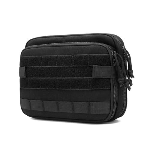 TIOYW Herren Turnbeutel Outdoor Reise Funktionelle Werkzeugtasche Gym Reise Sammlung Werkzeugtaschen Große Kapazität Männer Taschen, Schwarz , Einheitsgröße von TIOYW