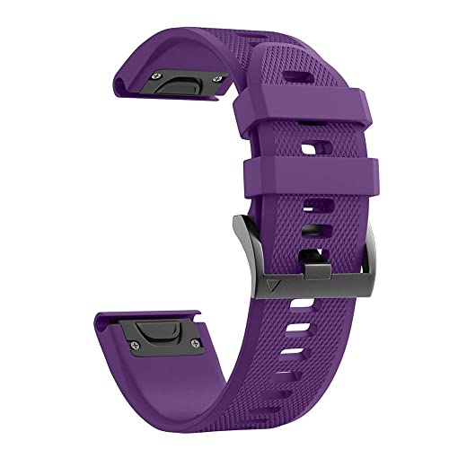 TIOYW Smart-Silikon-Ersatzarmband für Garmin Fenix 6, 6X, Pro, 5, 5X, Plus, 3HR, Forerunner 935, Enduro Quaitx 3, 22 mm, 26 mm, 22mm Fenix 5 5Plus, Achat von TIOYW