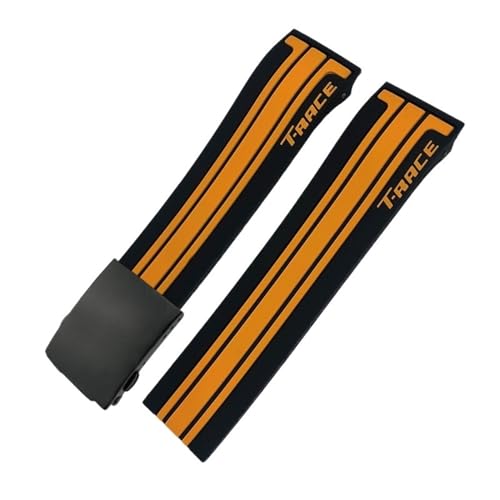 TIOYW Uhrenarmband aus Naturkautschuk, passend für Tissot T048.417/T048.427 T-RACE T048, weiches Sport-Silikon-Uhrenarmband, Faltschließe, 21 mm, Achat TIOYW Uhrenarmband aus Naturkautschuk, passend für Tissot T048.417/T048.427 T-RACE T048, weiches Sport-Silikon-Uhrenarmband, Faltschließe, 21 mm, Achat von TIOYW