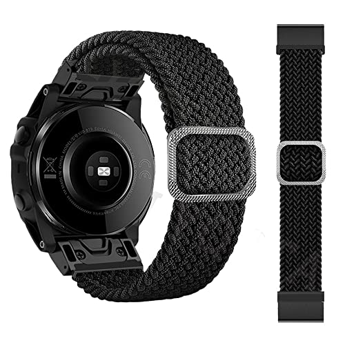 TIOYW Uhrenarmband für Garmin Fenix 5 5X Plus 6X Pro 3 HR Saphir Fenix 7 7X Epix Loop Nylon Smartwatch Armband 22 mm 26 mm, For Enduro, Achat von TIOYW