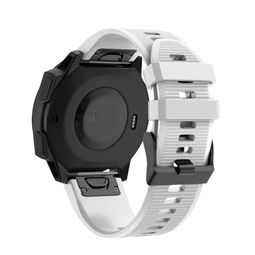 TIOYW Uhrenarmband für Garmin Fenix 5X 5 5S Plus 6X 6 6S Pro 3 HR Enduro Watch Schnellverschluss Silikon Easyfit Armband 26 22 20 mm, 26mm Fenix 6X 6X Pro, Achat von TIOYW