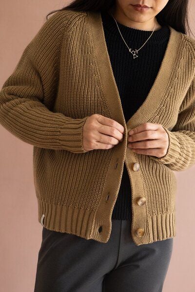 TIRALAHILACHA Golah short cardigan von TIRALAHILACHA