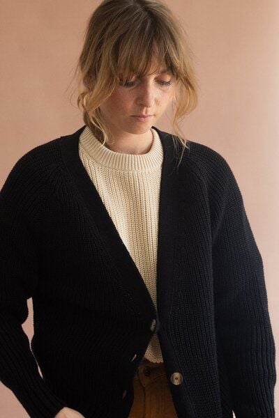 TIRALAHILACHA Golah short cardigan von TIRALAHILACHA