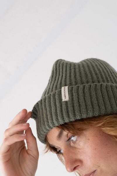 TIRALAHILACHA Tao chunky wool beanie Women von TIRALAHILACHA