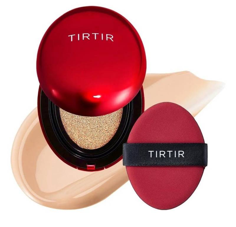 TIRTIR Foundation Mask Fit Red Cushion SPF 40 PA++ – 21N Ivory, langanhaltende Cushion, Foundation mit hoher Deckkraft, strahlendem Finish &, pflegender Formel mit Niacinamid und Propolis-Extrakt, 18 g TIRTIR Foundation Mask Fit Red Cushion SPF 40 PA++ – 21N Ivory, langanhaltende Cushion, Foundation mit hoher Deckkraft, strahlendem Finish &, pflegender Formel mit Niacinamid und Propolis-Extrakt, 18 g von TIRTIR