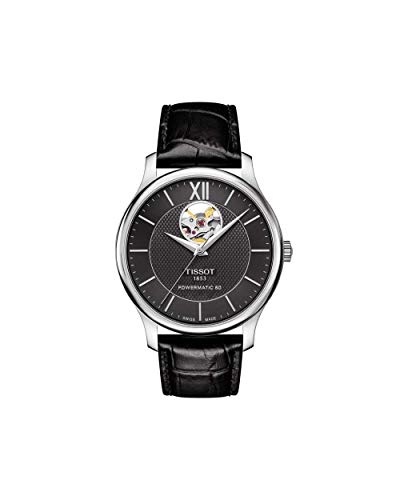 TISSOT OROLOGIO TRADITION AUTOMATIC OPEN HEART ACCIAIO T063.907.16.058.00 TISSOT OROLOGIO TRADITION AUTOMATIC OPEN HEART ACCIAIO T063.907.16.058.00 von Tissot