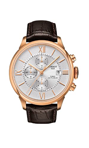 Tissot Herren-Uhren Analog Automatik, Gangreserve ca. 45 Std. One Size Leder 86738511 von Tissot