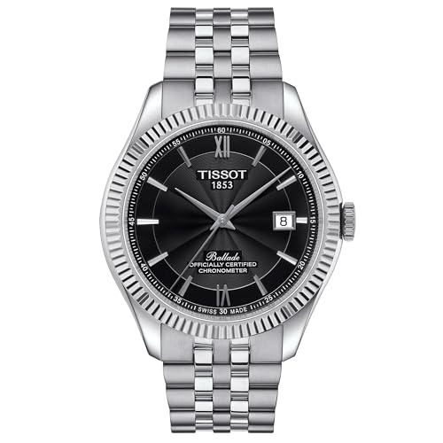 Tissot orologio Ballade Powermatic 80 Silicium COSC 41mm antracite automatico acciaio T108.408.11.058.00 Tissot orologio Ballade Powermatic 80 Silicium COSC 41mm antracite automatico acciaio T108.408.11.058.00 von Tissot