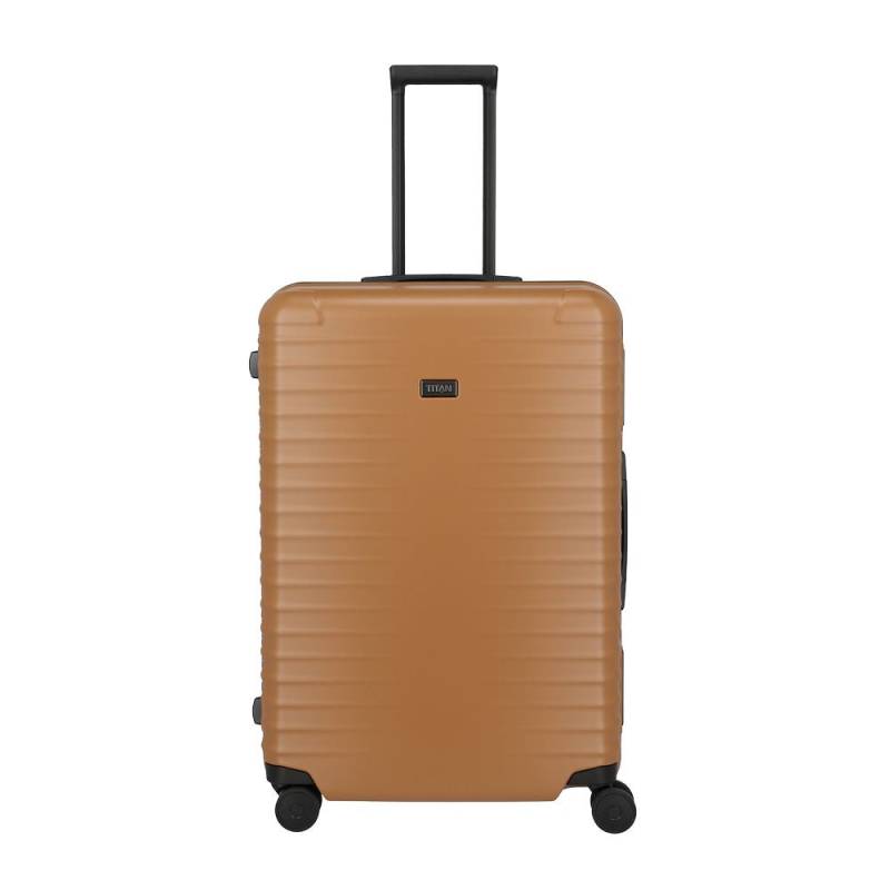 TITAN - Titan Overseas Canyon Bronze 4 Doppelrollen Trolley L 75 cm orange von TITAN