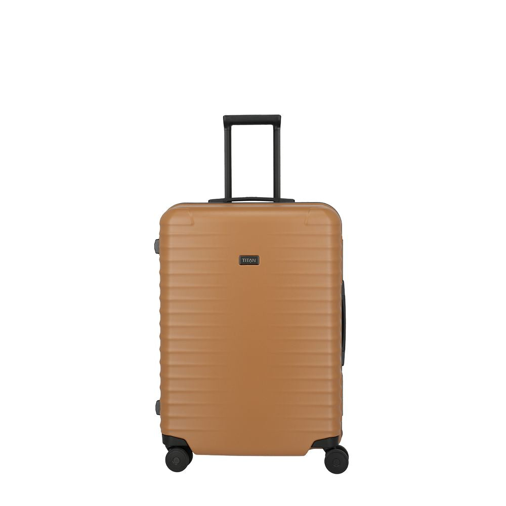 TITAN - Titan Overseas Canyon Bronze 4 Doppelrollen Trolley M 69 cm orange von TITAN