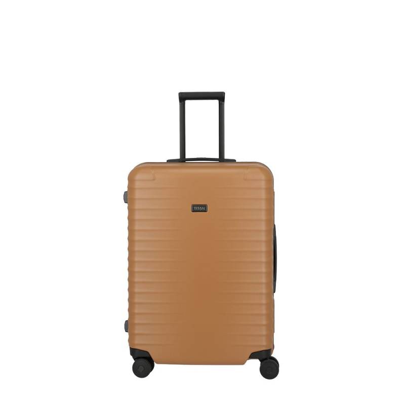 TITAN - Titan Overseas Canyon Bronze 4 Doppelrollen Trolley M 69 cm orange von TITAN