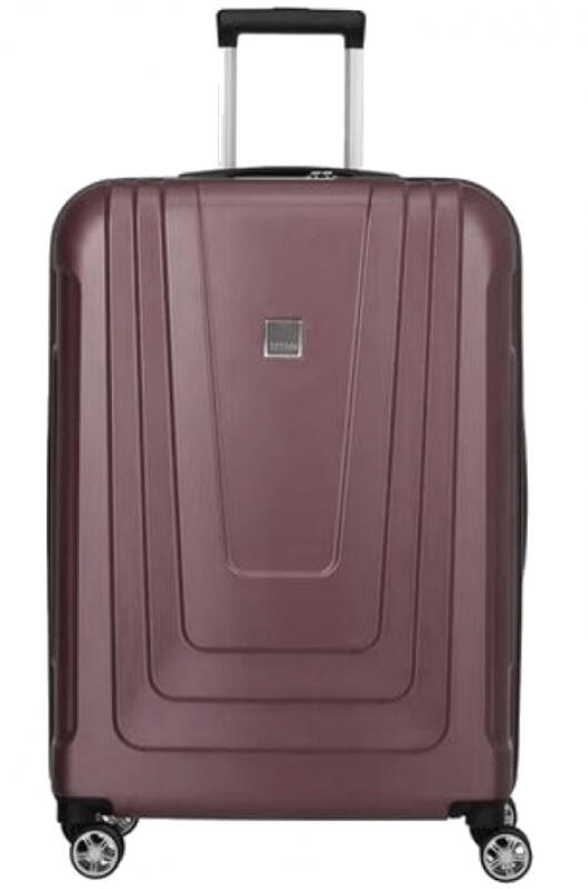 TITAN - Titan x-RAY 4-Rad Trolley L 77cm 3,7kg 102l taupe Lila von TITAN