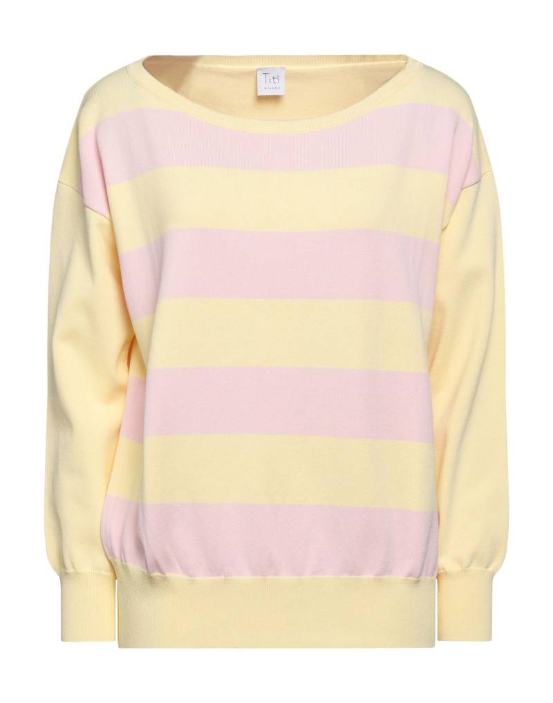 TITÍ Milano Pullover Damen Gelb von TITÍ Milano