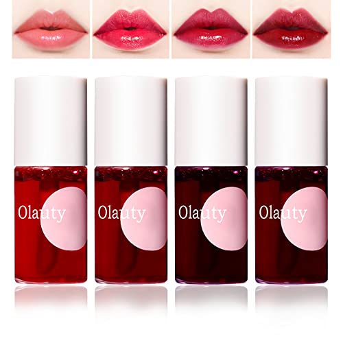 TITIMORE 4 Farben Lip Tint Stain Set Mini Flüssiger Lippenstift Feuchtigkeitsspendendes Glaze Lipgloss Wasserfest Langanhaltende Non-Stick Cup Lip Wangen und Augen Makeup TITIMORE 4 Farben Lip Tint Stain Set Mini Flüssiger Lippenstift Feuchtigkeitsspendendes Glaze Lipgloss Wasserfest Langanhaltende Non-Stick Cup Lip Wangen und Augen Makeup von TITIMORE