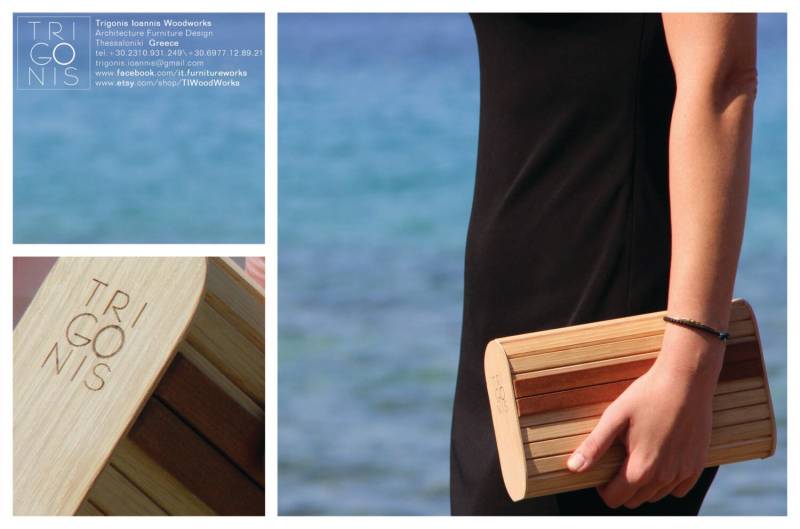 Clutch Aus Holz Mit Mahagoni Enden Clutch Aus Holz Mit Mahagoni Enden von TIWoodWorks