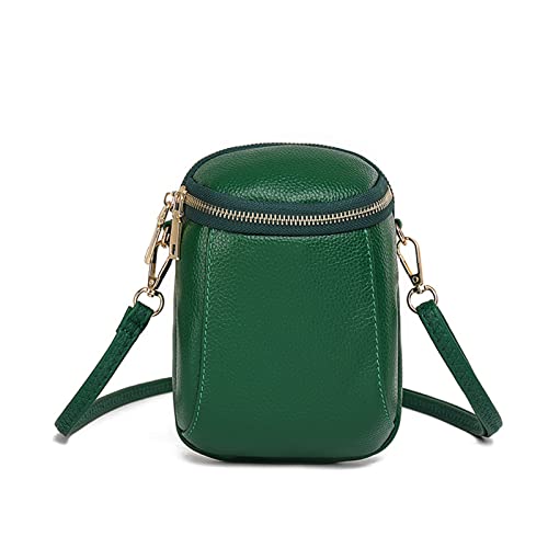 TIYETA Kleine Crossbody Handy Geldbörse Für Frauen Handy Handtasche Crossbody Handy Tasche PU Leder Crossbody Bag,Green 2 von TIYETA