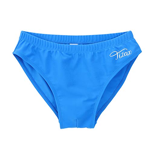 TIZAX Slip Badehose für Kinder Jungen Badeshorts Schnelltrocknend Schwimmhose Blau 5 Jahre von TIZAX