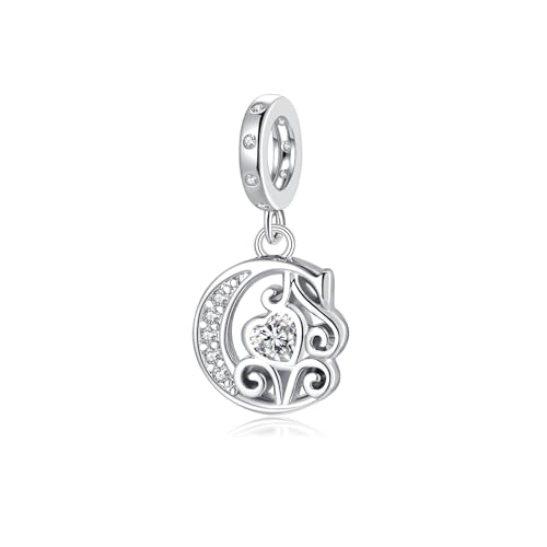 Letter Charms für Pandora Armbänder Silber Alphabet Initiale Charms C Bead Anhänger Schmuck Geschenk für Frauen Mädchen von TIZU
