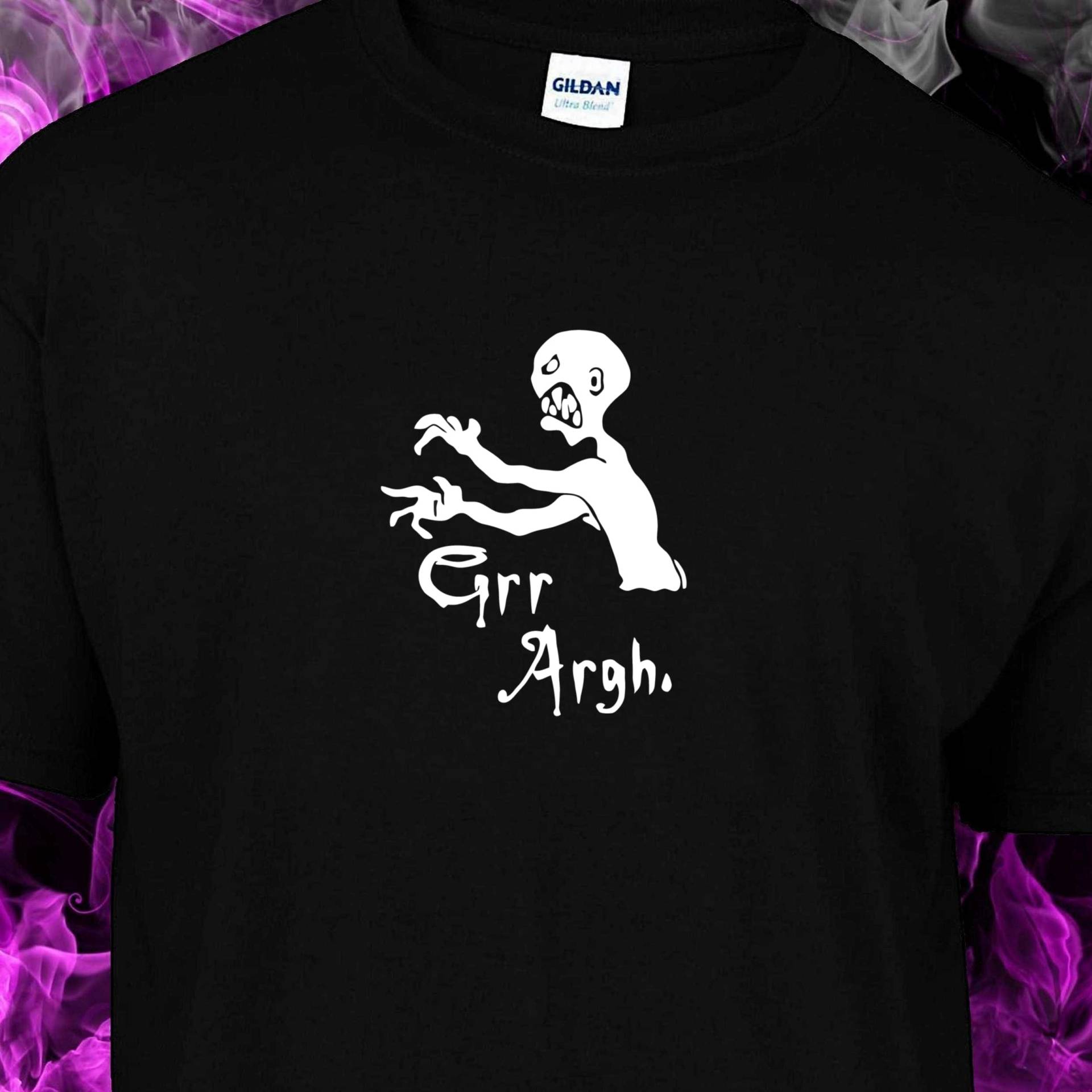 Grr Argh Mutant Enemy Schwarzes Tshirt S-xl von TIndustries