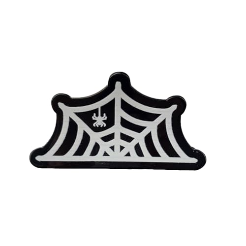 Halloween-Haarkrallen-Clips für Frauen, Kreative Geisterspinne Fledermaus Anti-Rutsch-Haarkrallen-Clips, Einzigartiger starker Halt Pferdeschwanz-Halter Dekoratives Haar-Styling-Zubehör (Schwarz A) von TJCGCKK