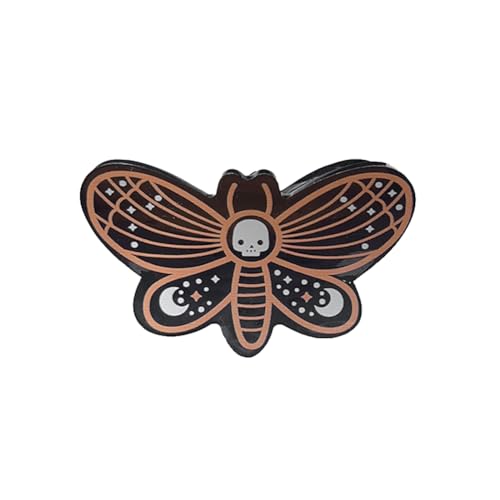 Halloween-Haarkrallen-Clips für Frauen, Kreative Geisterspinne Fledermaus Anti-Rutsch-Haarkrallen-Clips, Einzigartiger starker Halt Pferdeschwanz-Halter Dekoratives Haar-Styling-Zubehör (Schwarz D) von TJCGCKK