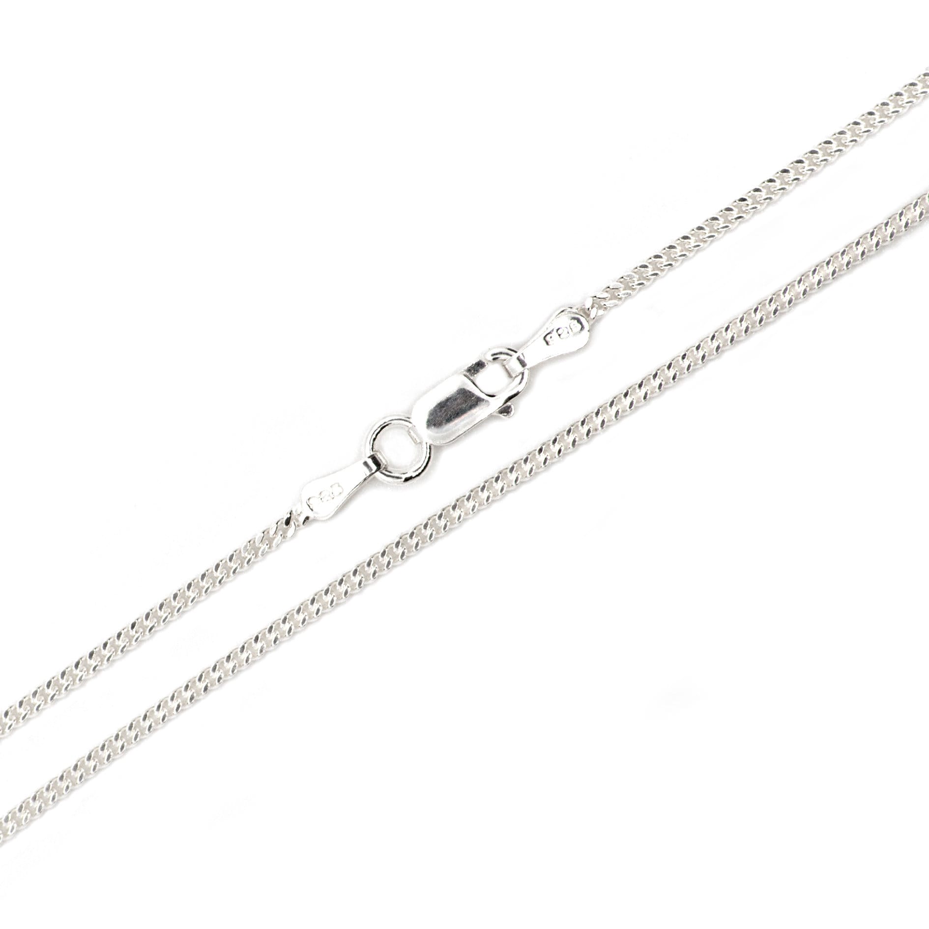 Starke Diamantierte Panzerkette Aus Sterlingsilber, 1.5 Mm Dicke von TJSFindings