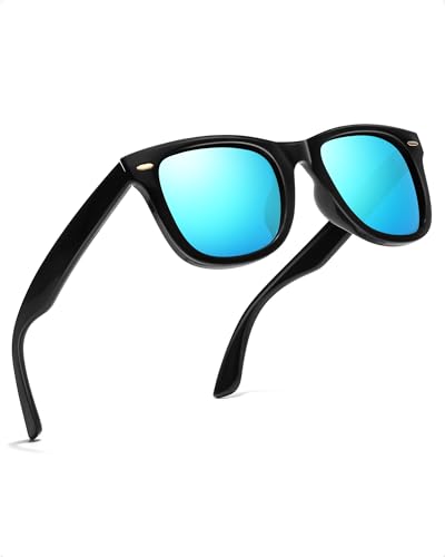 TJUTR Sonnenbrille Herren Polarisiert - Retro-Stil mit UV400-Schutz Gläsern. Ideale für Reisen und Fahren von TJUTR