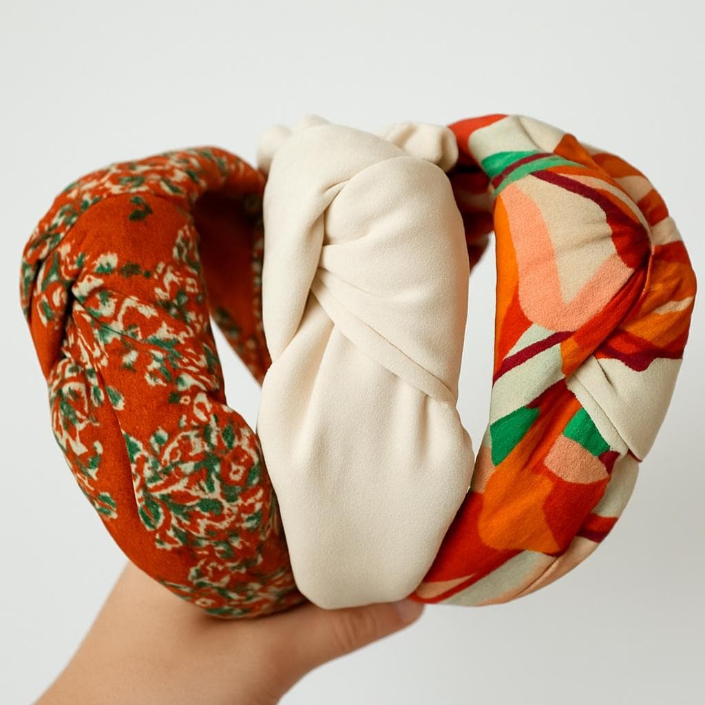 Handgemachtes Knotenhaaarband Im Boho-stil - Perfektes Accessoire Für Jeden Anlass von TKLUX