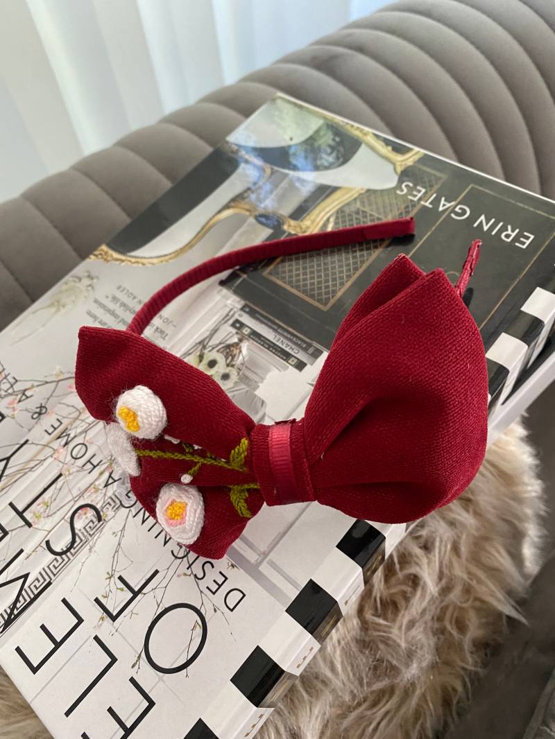 Handmade Bestrickte Haarreifen Haarband Haaraccessoire Mode Mädchen Frau Stil Geburtstag Trend Handgemachte von TKLUX