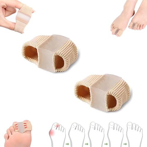 Chiclify Toe Spacers, Elastic Toe Separators, Premium Elastic Toe Separators, Comfortable Pain Relief & Alignment, for Women & Men Comfortable Toe Spacer (2pcs, 1.5cm) von TKNIBEEN