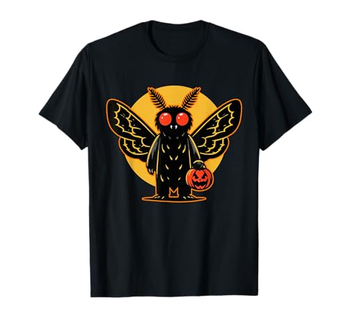 Halloween-Baby Mothman im Vintage-Stil T-Shirt Halloween-Baby Mothman im Vintage-Stil T-Shirt von TKTrendy Tees