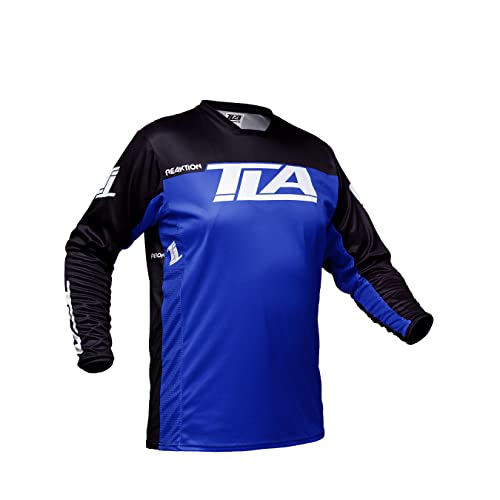 Motocross und MTB TLA Reaktion Trikot | Perforiertes Fahrradtrikot | Off-Road-Motorradtrikot | MTB-Enduro-Trikot | Kreuz | BMX | Quad-Enduro-Trikot von TLA TROOPS LEGEND RACING APPAREL