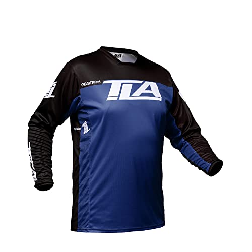 Motocross und MTB TLA Reaktion Trikot | Perforiertes Fahrradtrikot | Off-Road-Motorradtrikot | MTB-Enduro-Trikot | Kreuz | BMX | Quad-Enduro-Trikot von TLA TROOPS LEGEND RACING APPAREL