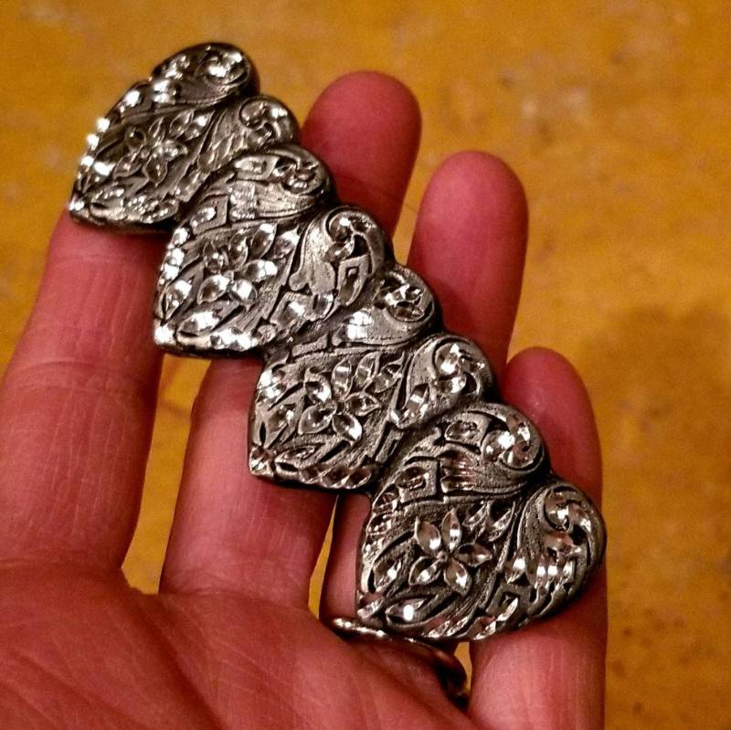 4 Herz Haarspange 4 Herz Haarspange von TLAtreasures