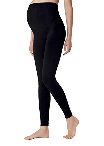 TLC Sport New Women's High Stretch Maternity Pregnancy Over Bump Comfortable Quality Full Length Leggings-Black-3X-Large (48) von TLC Sport