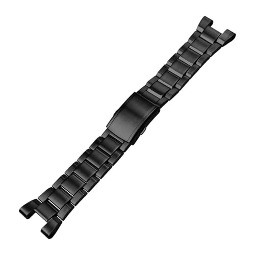 TLCBAZCF Edelstahl-Armband kompatibel mit G-Shock GST-W300 GST-400G GST-B100 GST-210 S100D/S110D/W110 Uhrenarmband(Black) von TLCBAZCF