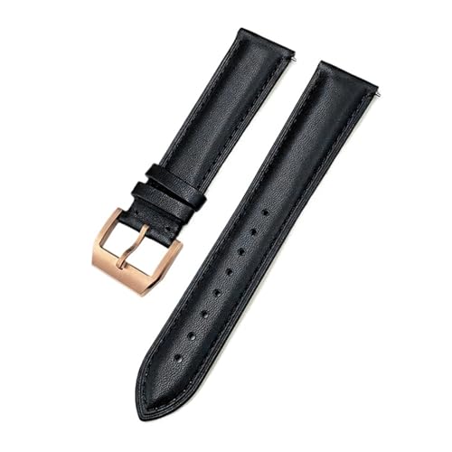 TLCBAZCF Uhrenarmband aus Rindsleder, 21 mm / 22 mm, Schnellverschluss, kompatibel mit IWC Portofino Portugieser Pilotenuhren, Faltschnalle, Uhrenarmband, 19 mm von TLCBAZCF