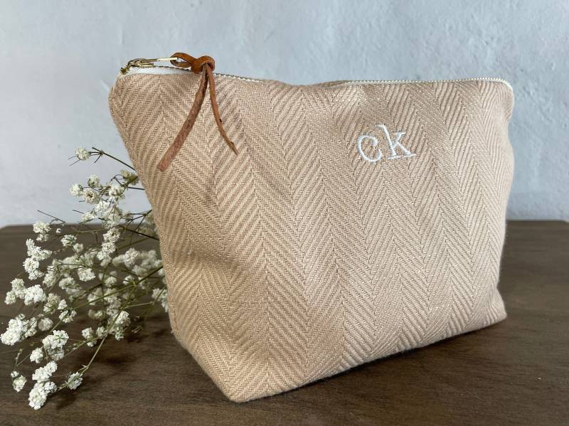 Brautjungfer Antrag, Make-Up Tasche Geschenk Personalisiert, Hochzeit Geschenk, Für Sie, Brautparty, Kosmetiktasche, Benutzerdefinierte Initialen von TLCPouches