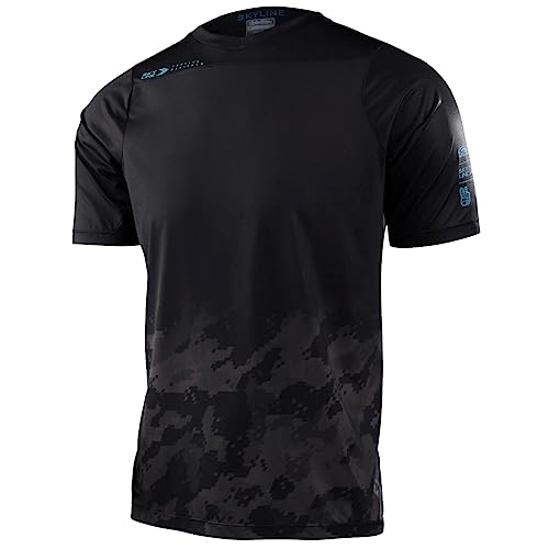 Troy Lee Designs Skyline Kurzarm Trikot Herren schwarz von TLD