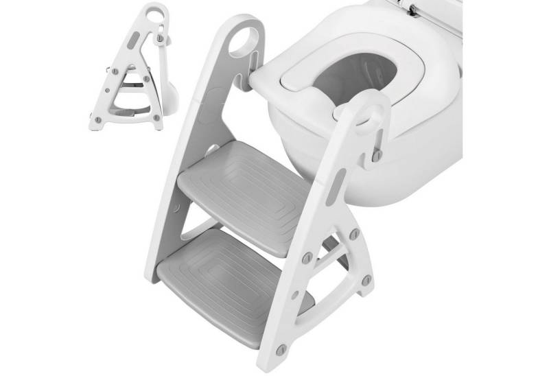 TLGREEN Toilettentrainer Toilettensitz Kinder mit Treppe, Baby Toilettensitz 2 in 1 mit Tritthocker von TLGREEN