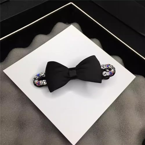 Seitliche Haarspange Frauen Seite Clips Bogen Diamant Haar Einfache Temperament für Kopfbedeckungen für Frauen und Mädchen(Style 2) von TLMDXTEU