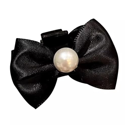 Seitliche Haarspange Seitliche Clips mit Schleife und Pony for Damen, geschnittene Haarspangen für Kopfbedeckungen für Frauen und Mädchen von TLMDXTEU